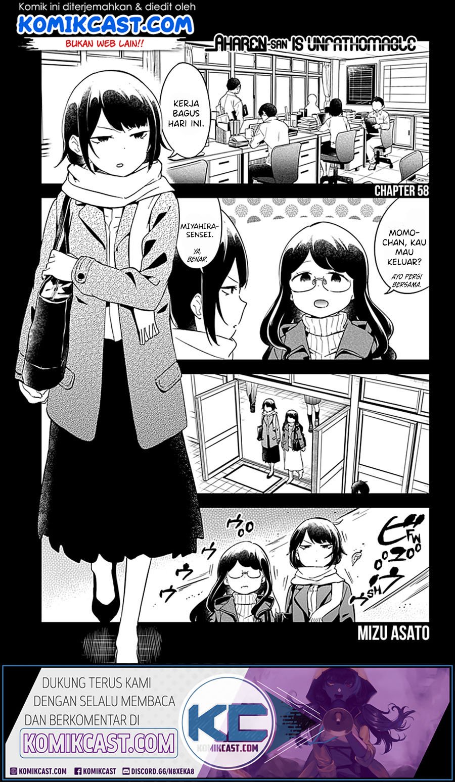 Aharen-san wa Hakarenai Chapter 58 page 3