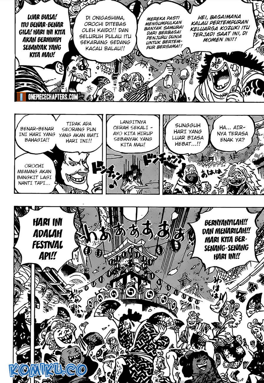 One Piece Chapter 993 page 5