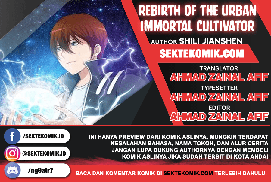 Komik Rebirth Of The Urban Immortal Cultivator Chapter 491 gambar 1