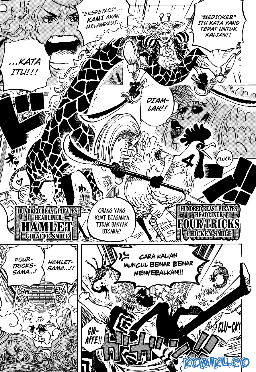 One Piece Chapter 994 page 7