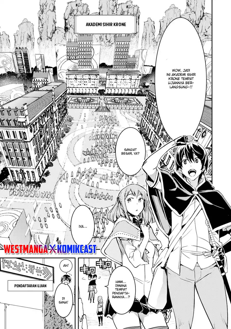 Manga Rakudai Kenja Gakuin no Msou ~ Nidome no Tensei, S Rank Cheat Majutsushi Boukenroku Chapter 06.5 gambar 2