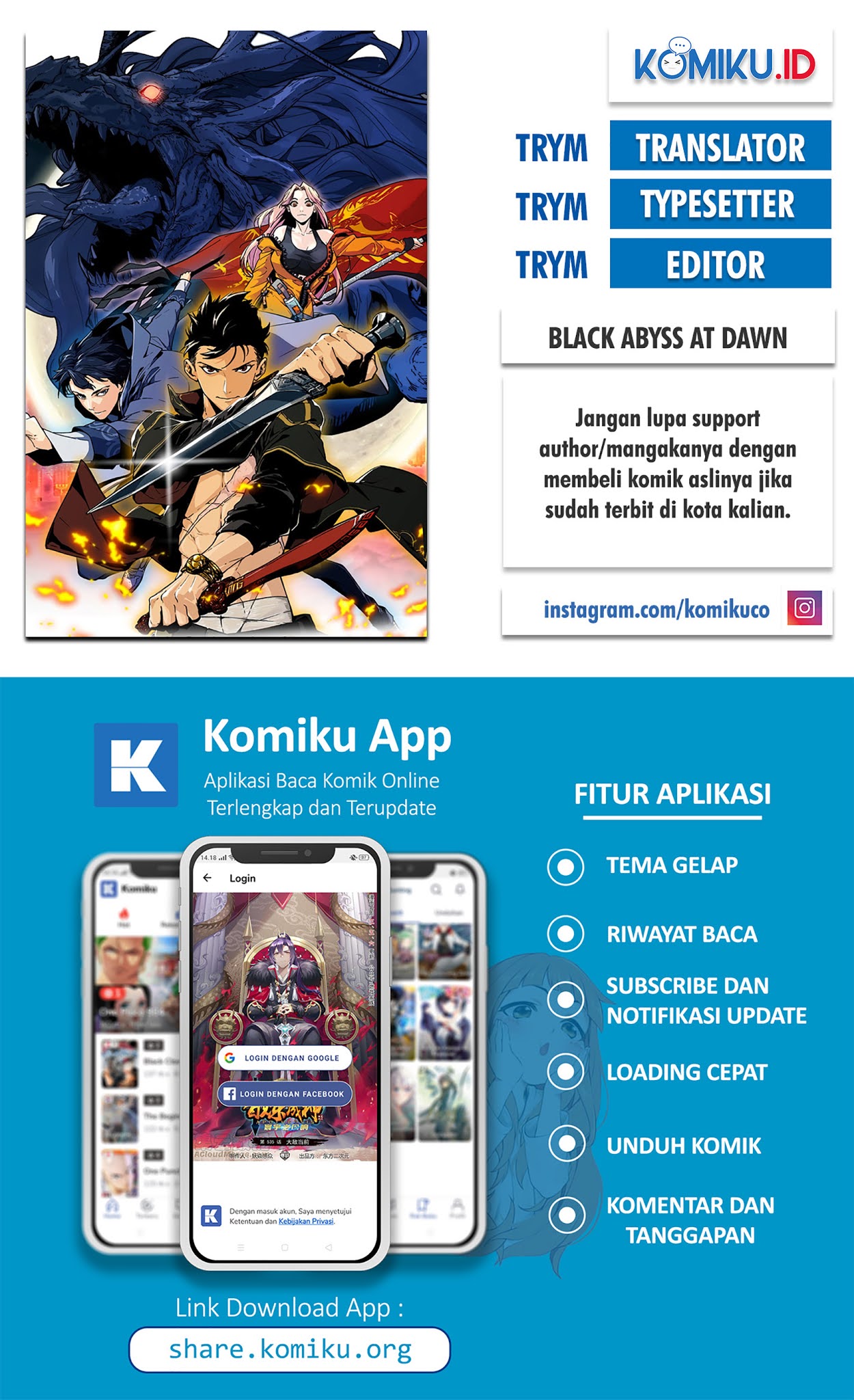 Komik Black Abyss at Dawn Chapter 8 gambar 1