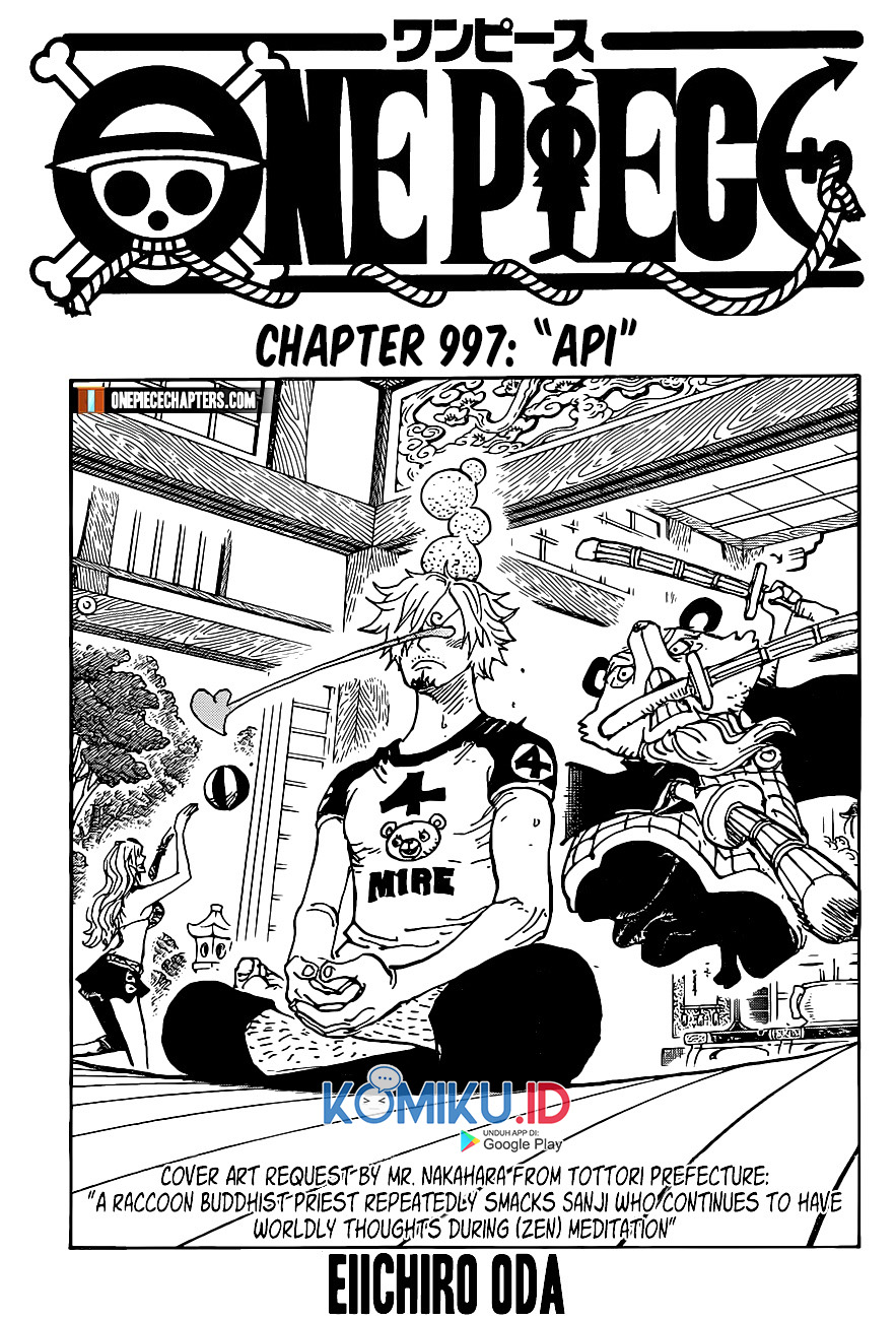 One Piece Chapter 997 page 3