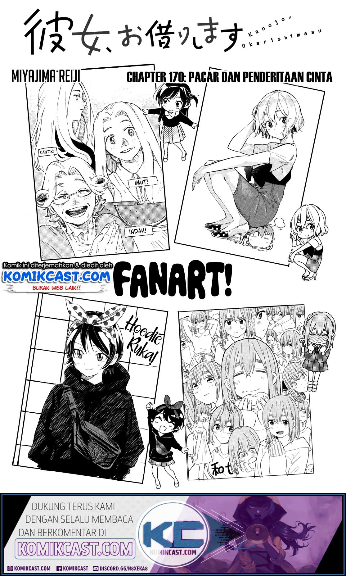 Manga Kanojo Okarishimasu Chapter 170 gambar 2