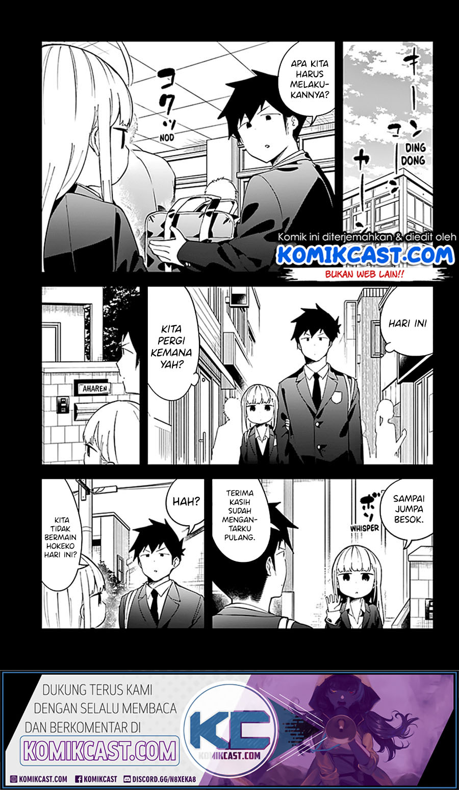 Aharen-san wa Hakarenai Chapter 73 page 9
