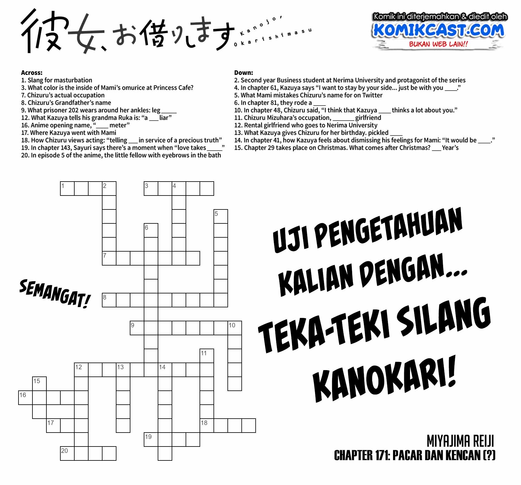 Manga Kanojo Okarishimasu Chapter 171 gambar 2