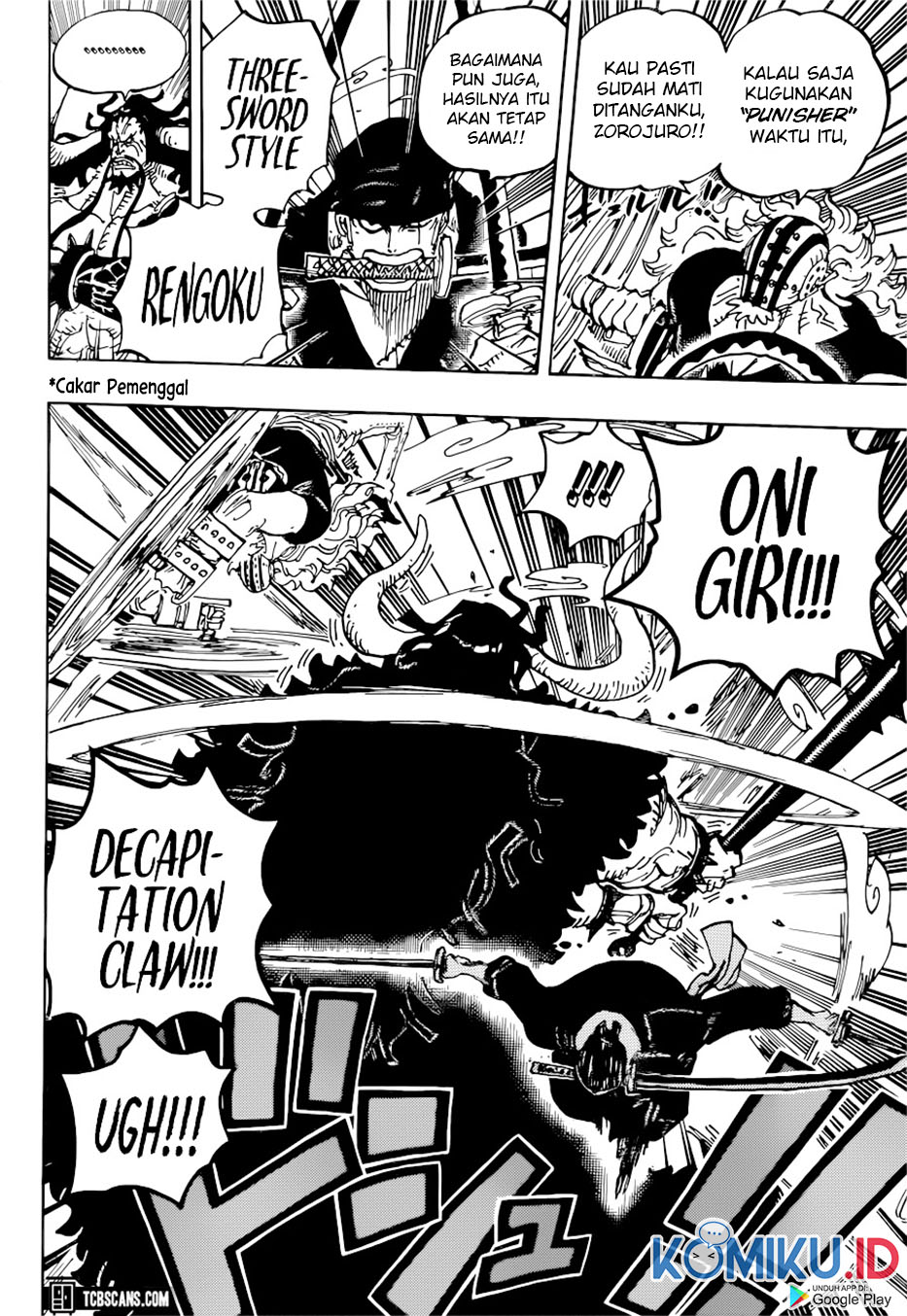 One Piece Chapter 1001 page 12