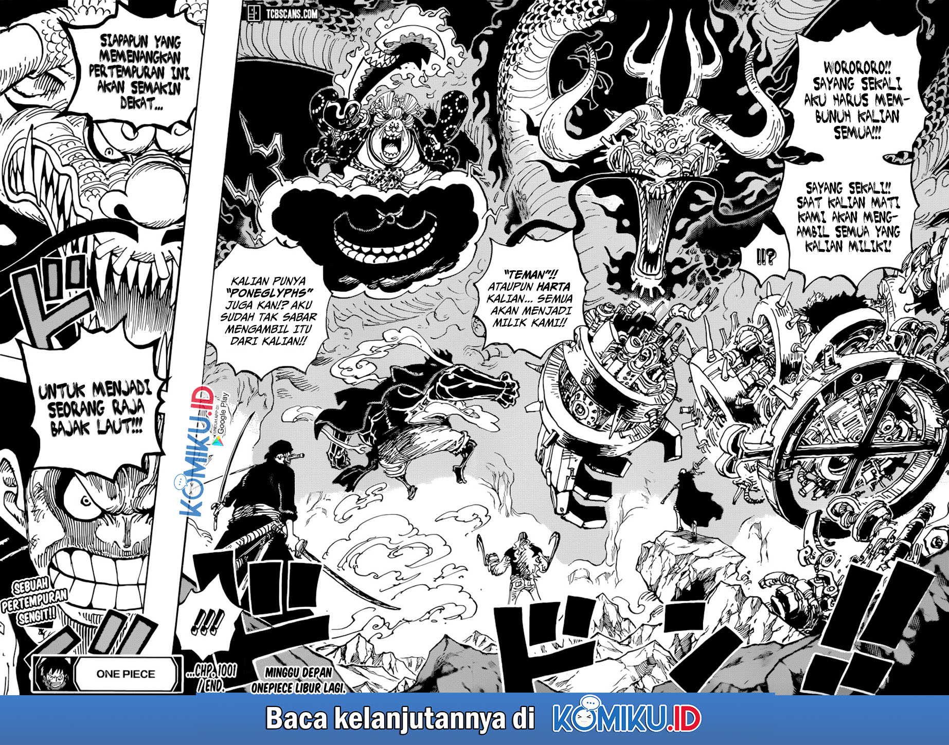 One Piece Chapter 1001 page 16