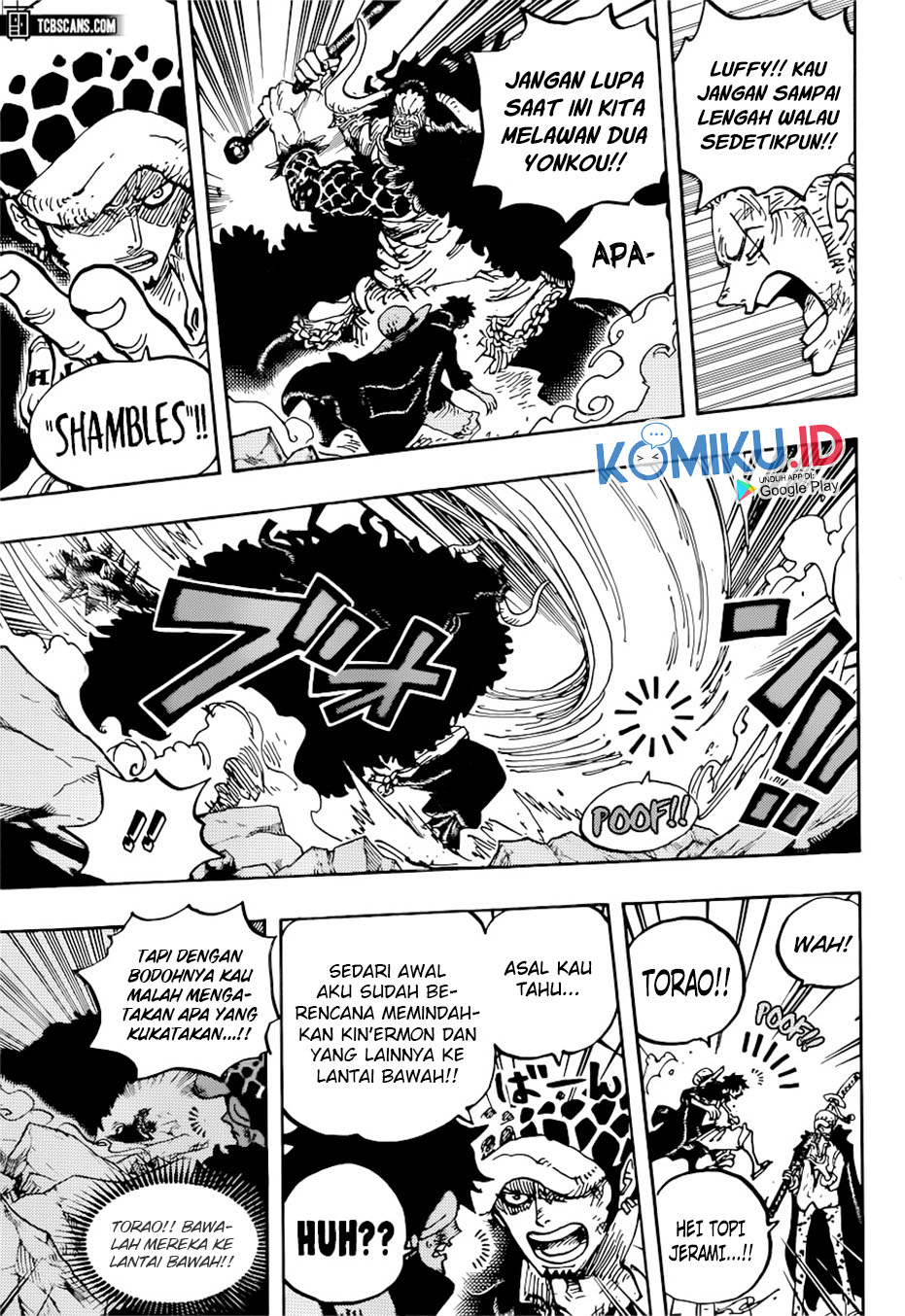 One Piece Chapter 1001 page 9