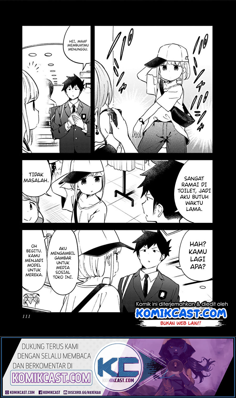 Aharen-san wa Hakarenai Chapter 74 page 10