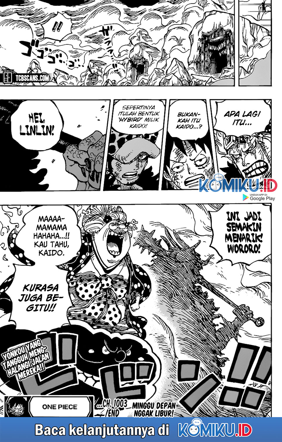 One Piece Chapter 1003 page 15