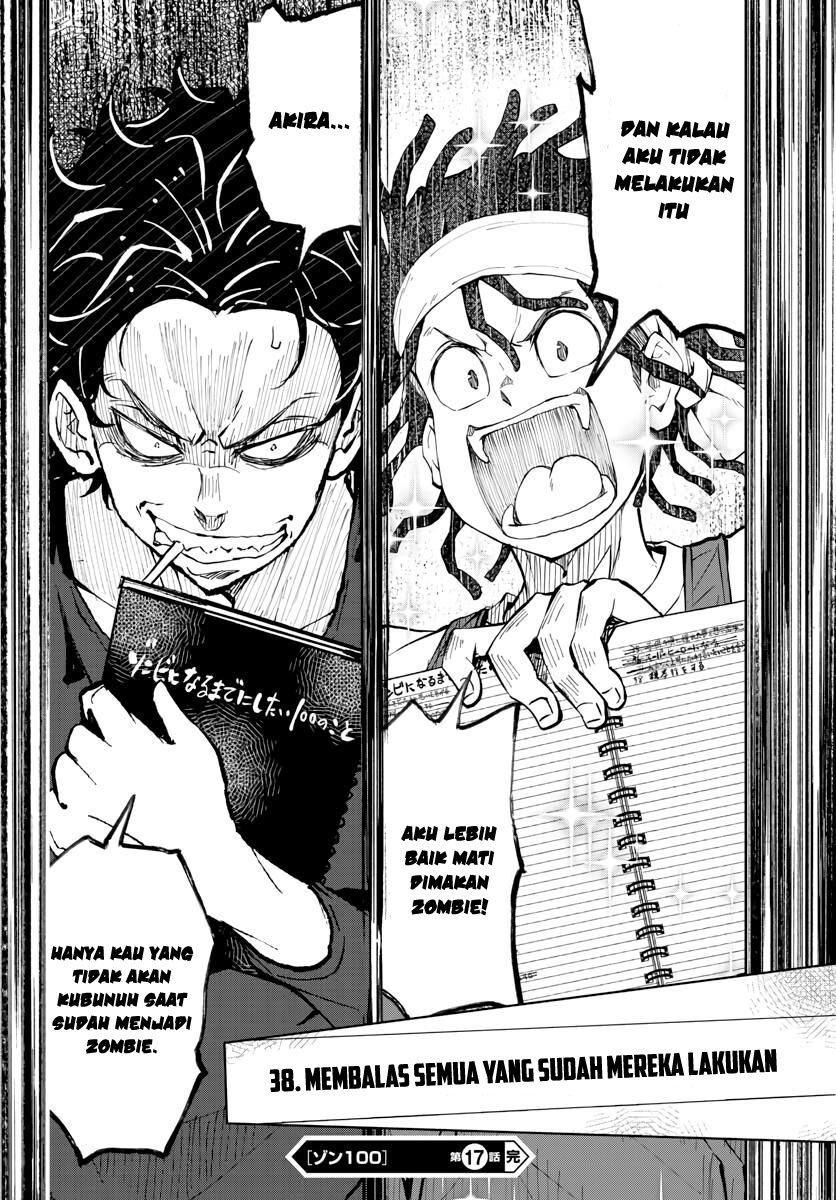 Zombie 100 ~Zombie ni Naru Made ni Shitai 100 no Koto~ Chapter 17 page 39