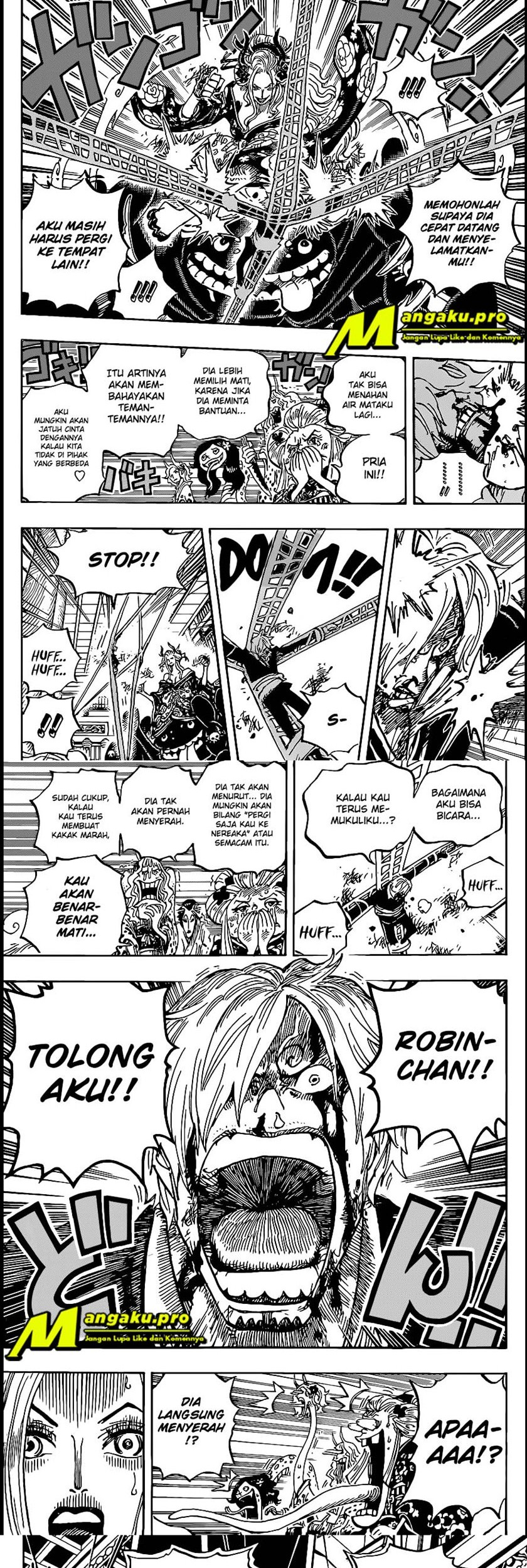 One Piece Chapter 1005 page 3