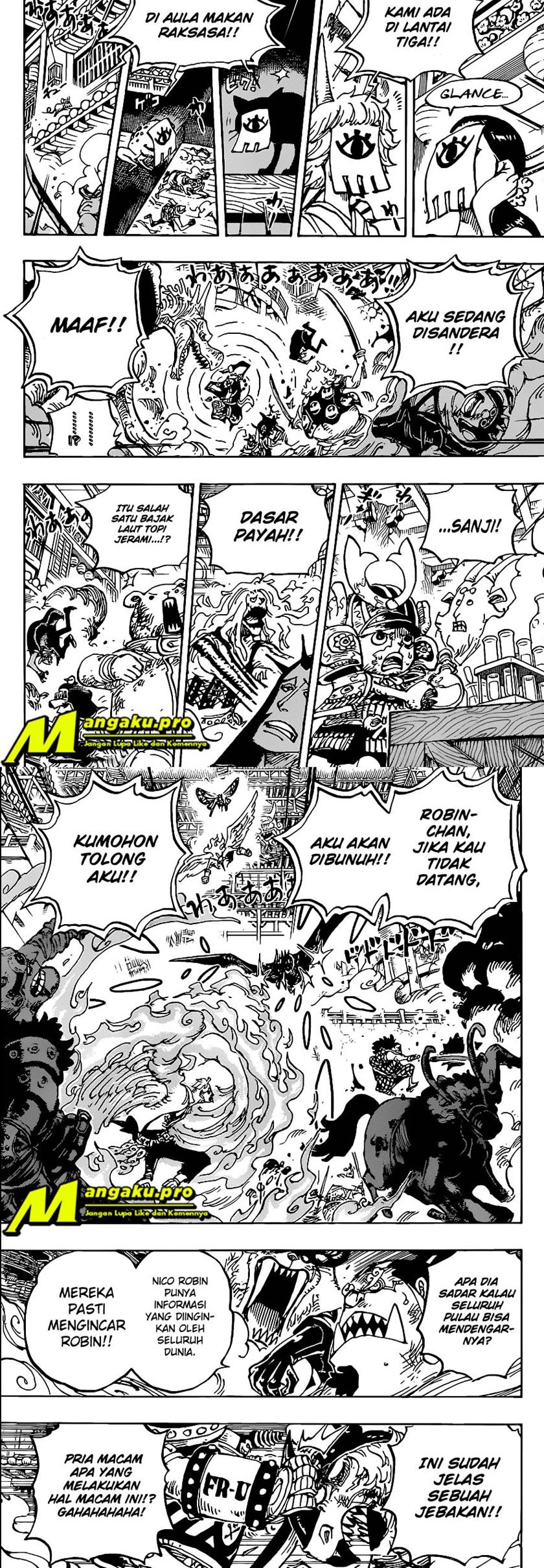 One Piece Chapter 1005 page 4