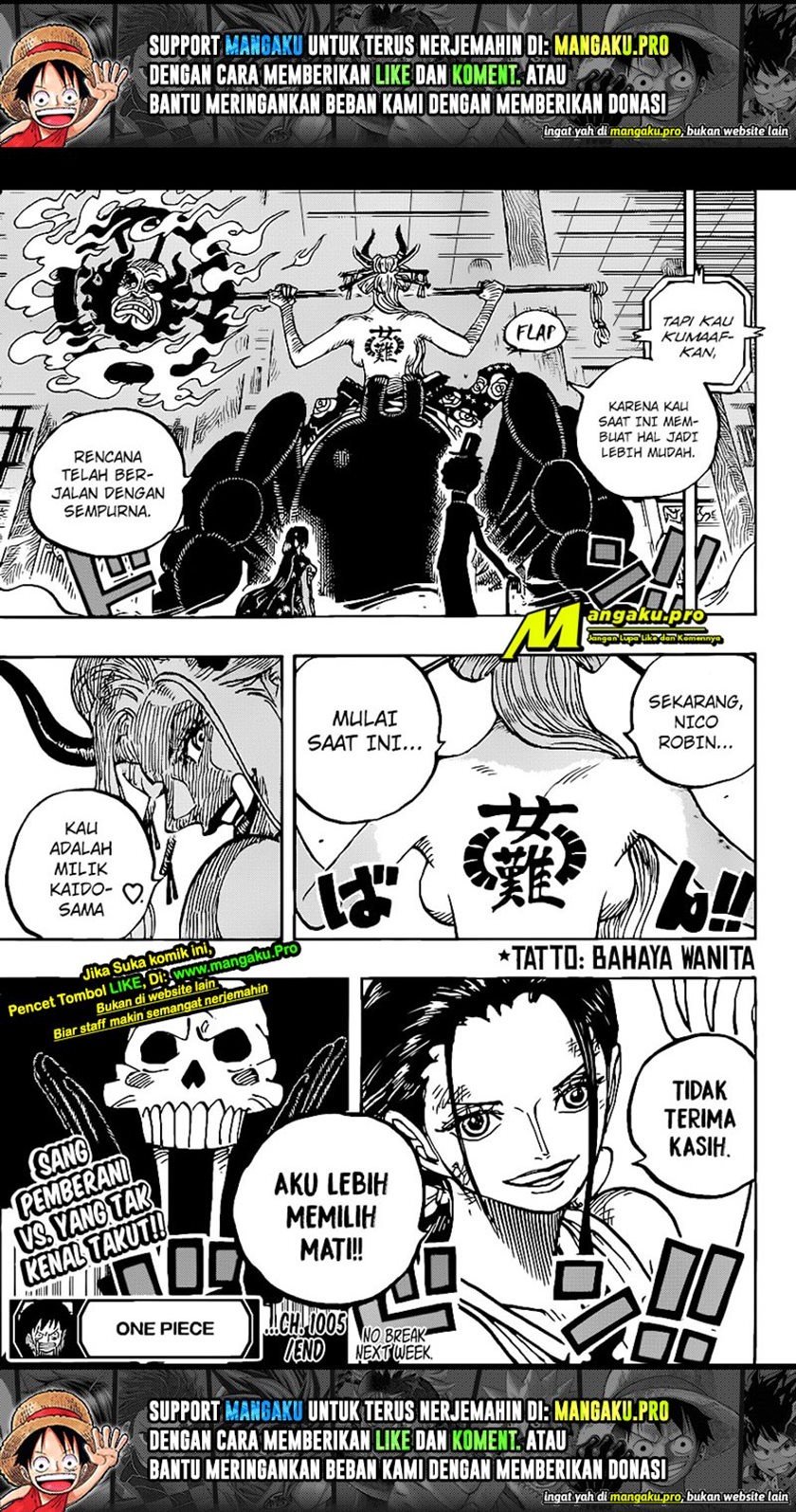 One Piece Chapter 1005 page 9