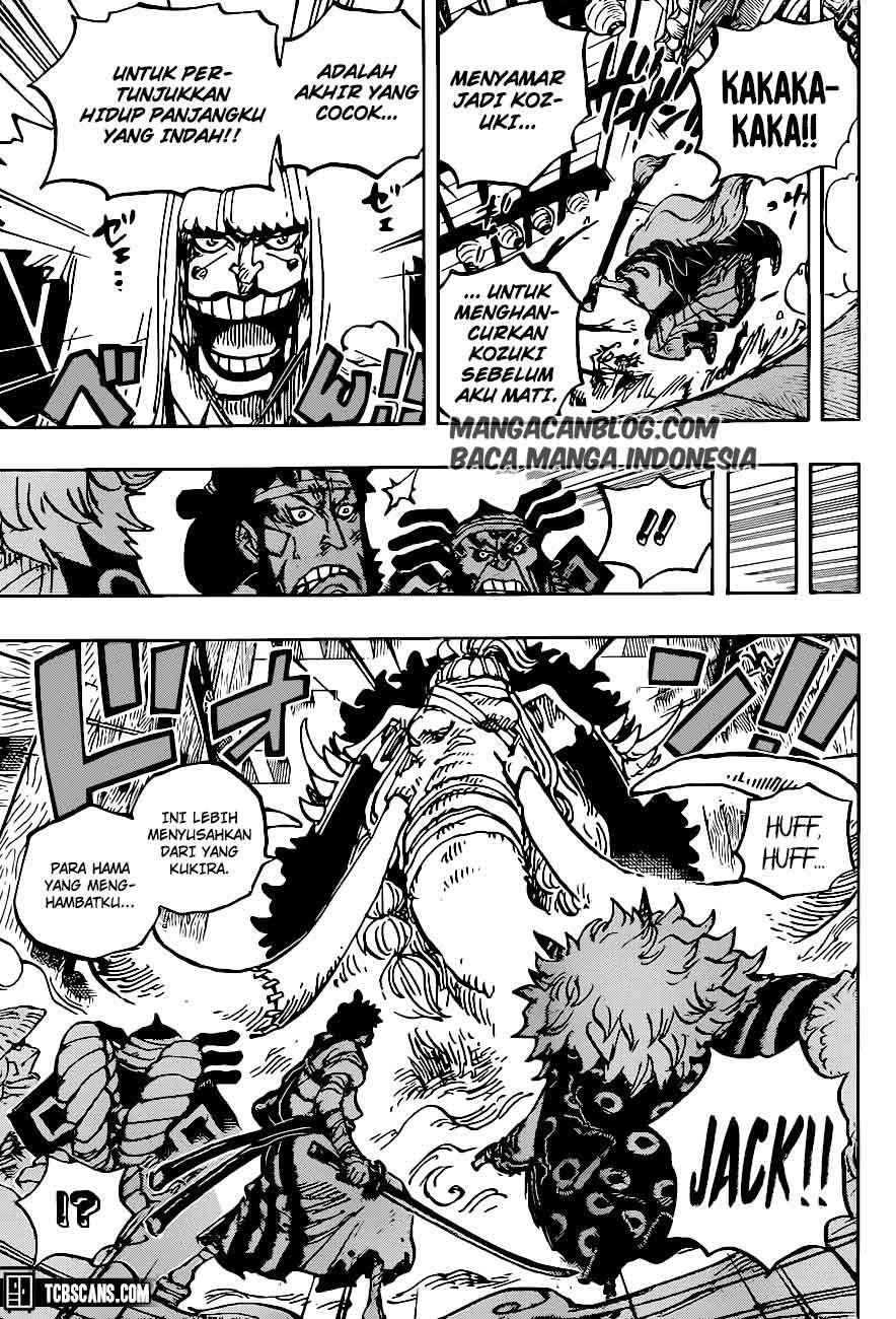 One Piece Chapter 1008 page 11