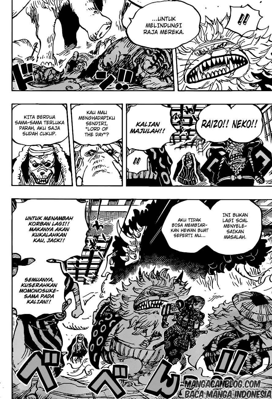 One Piece Chapter 1008 page 12