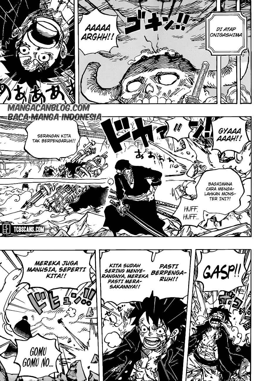 One Piece Chapter 1008 page 15