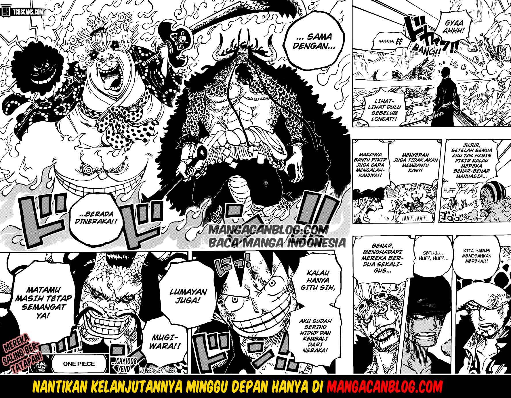 One Piece Chapter 1008 page 16