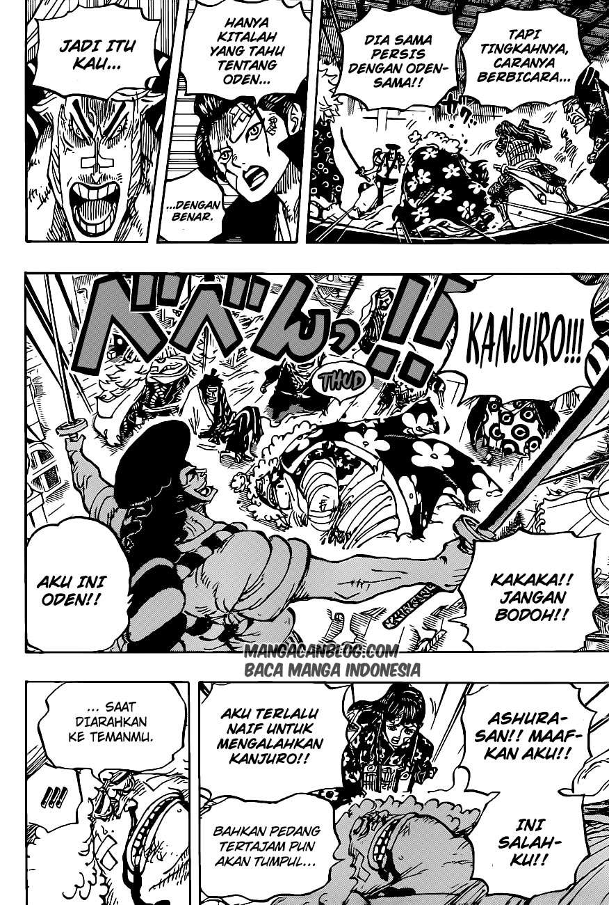 One Piece Chapter 1008 page 6