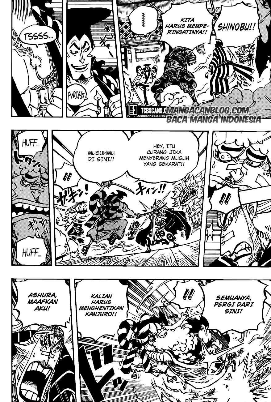 One Piece Chapter 1008 page 8