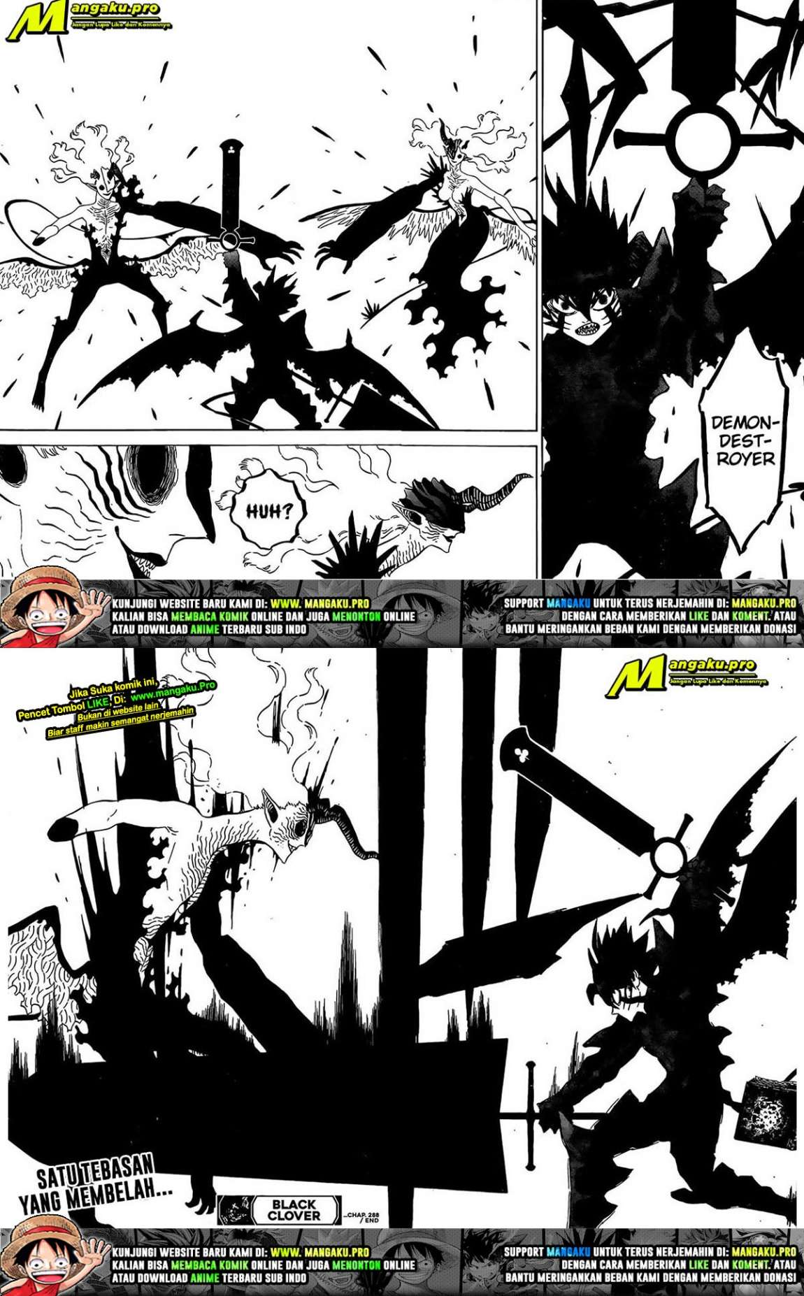Black Clover Chapter 288 page 8