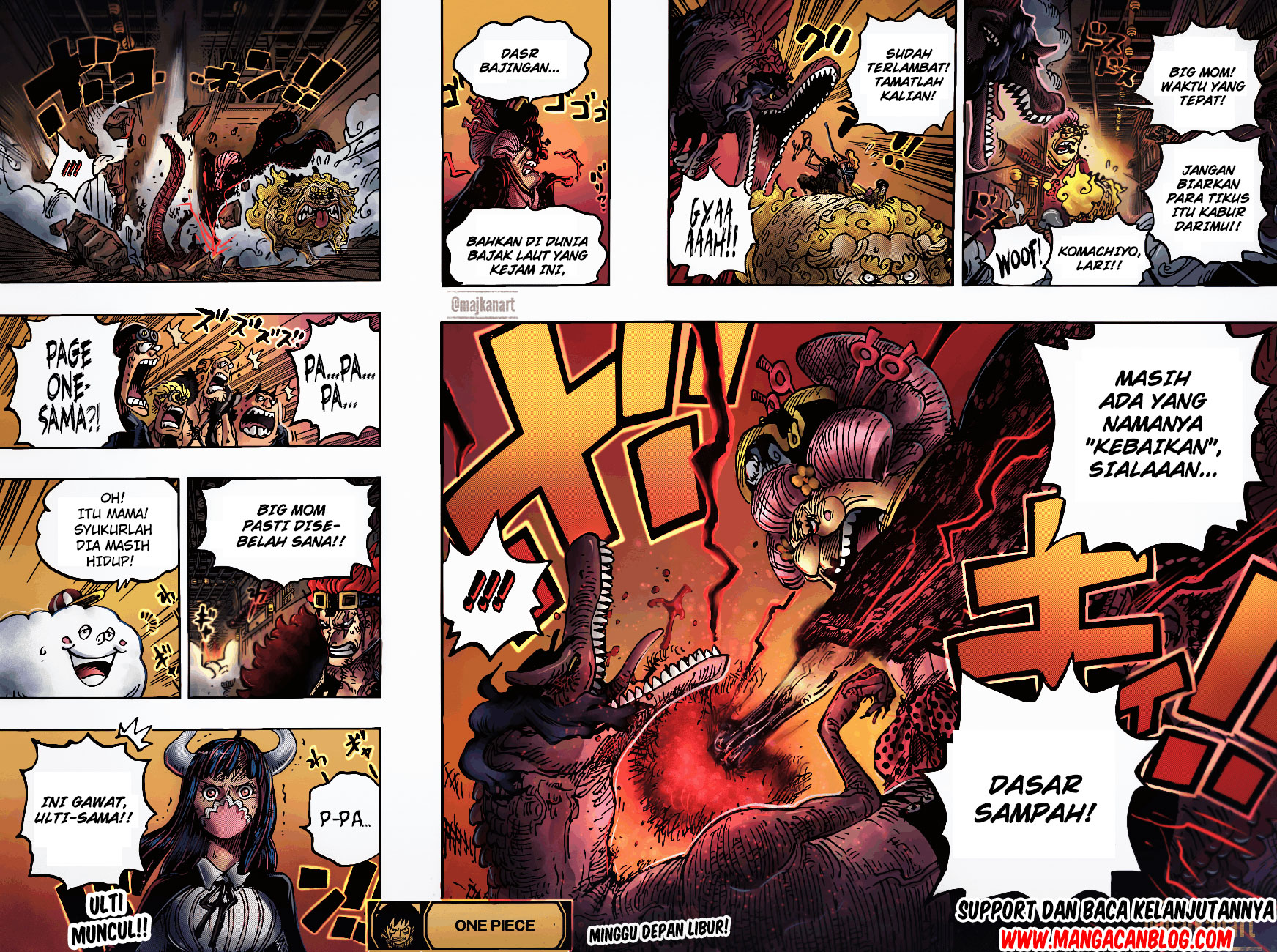 One Piece Chapter 1011 page 18