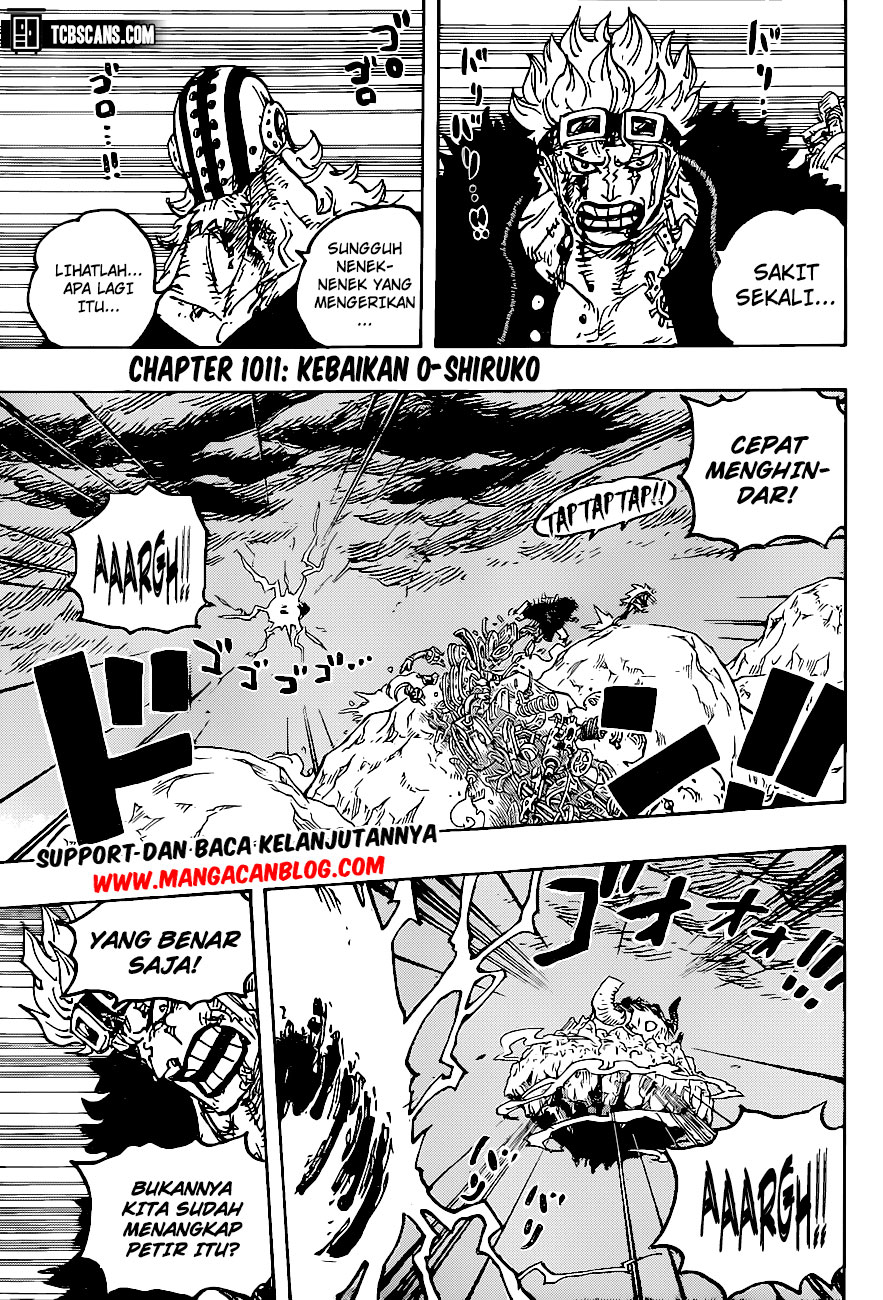 One Piece Chapter 1011 page 3