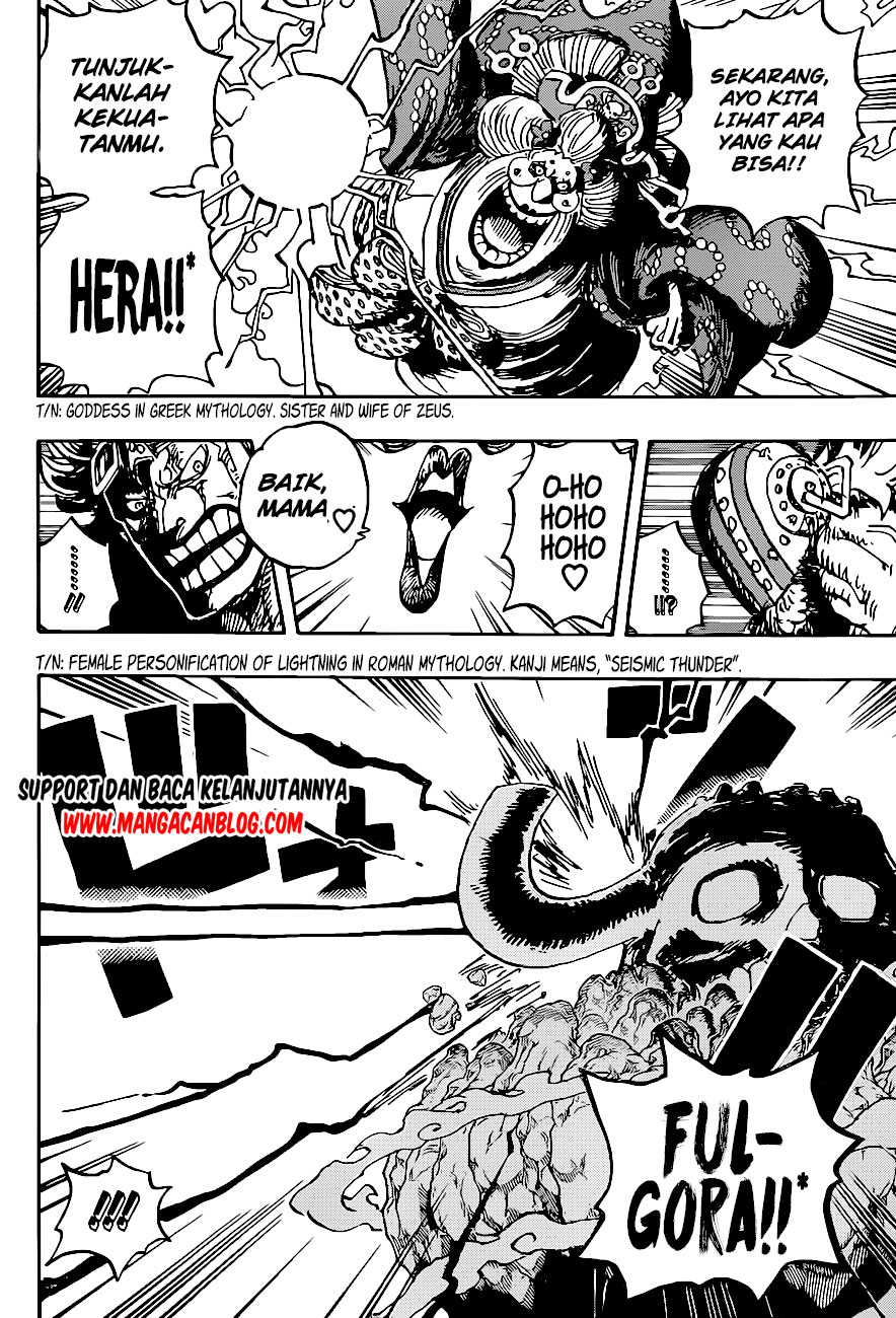One Piece Chapter 1011 page 4