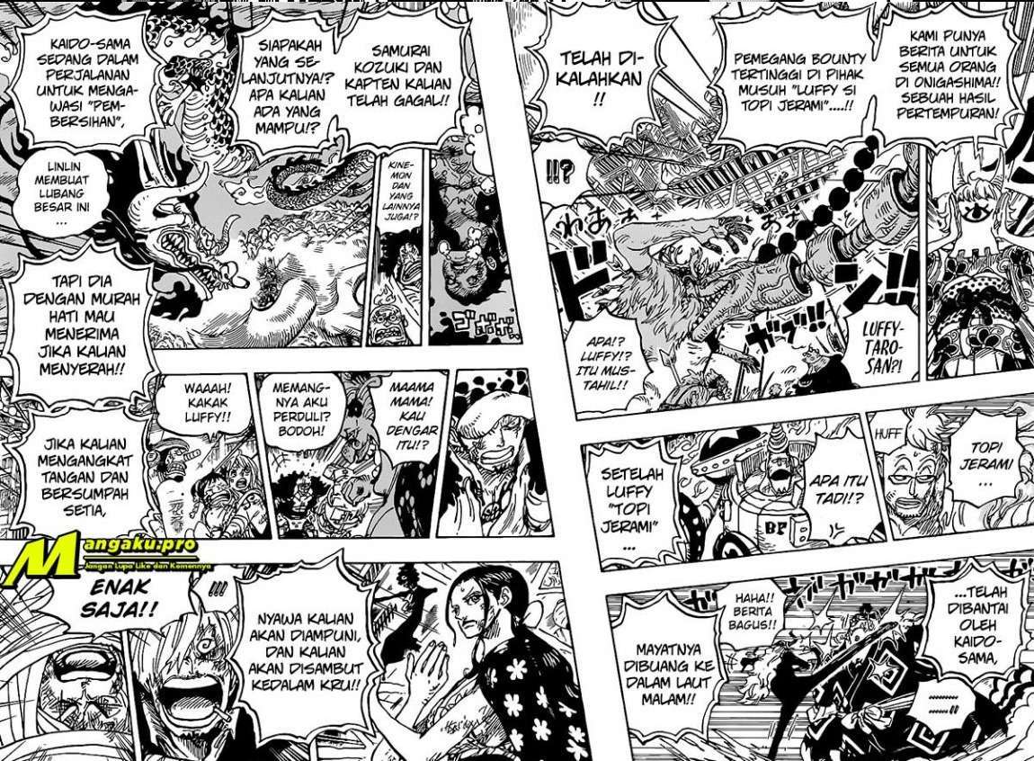 One Piece Chapter 1014 page 6