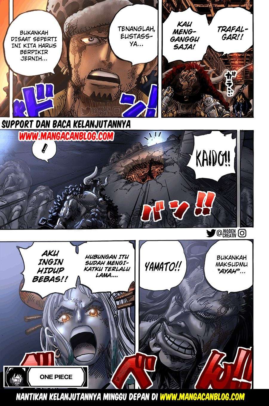 One Piece Chapter 1015 page 15