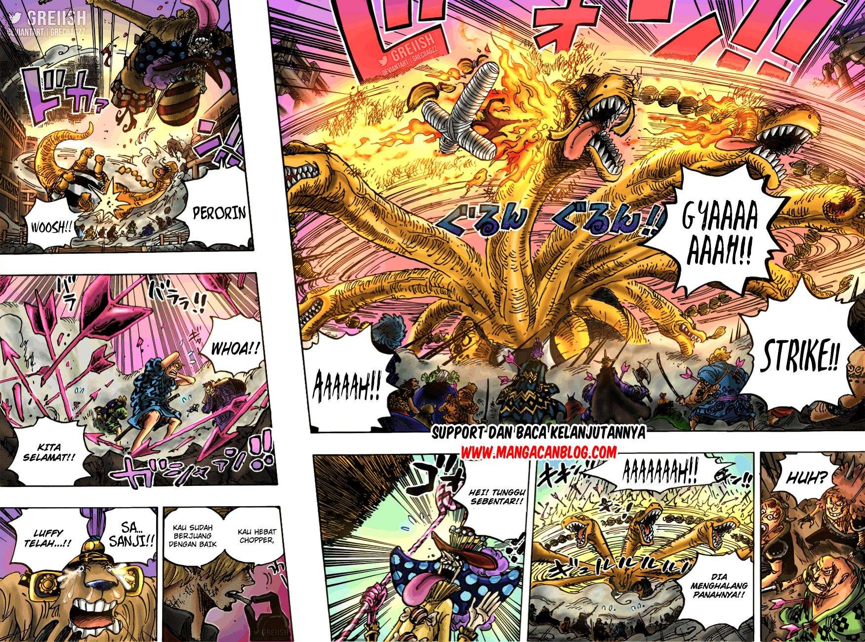 One Piece Chapter 1015 page 6