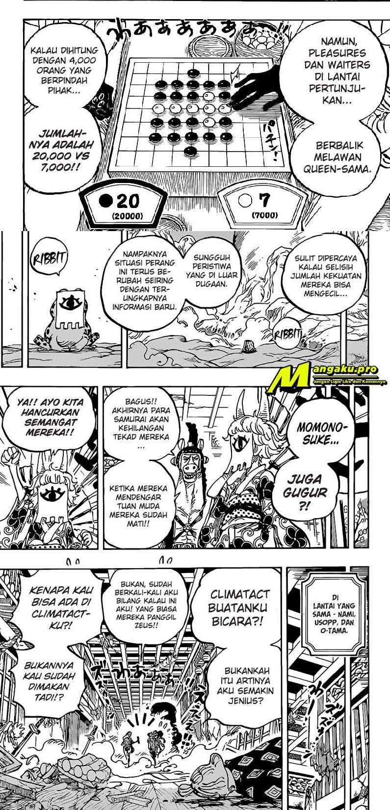 One Piece Chapter 1016 page 3