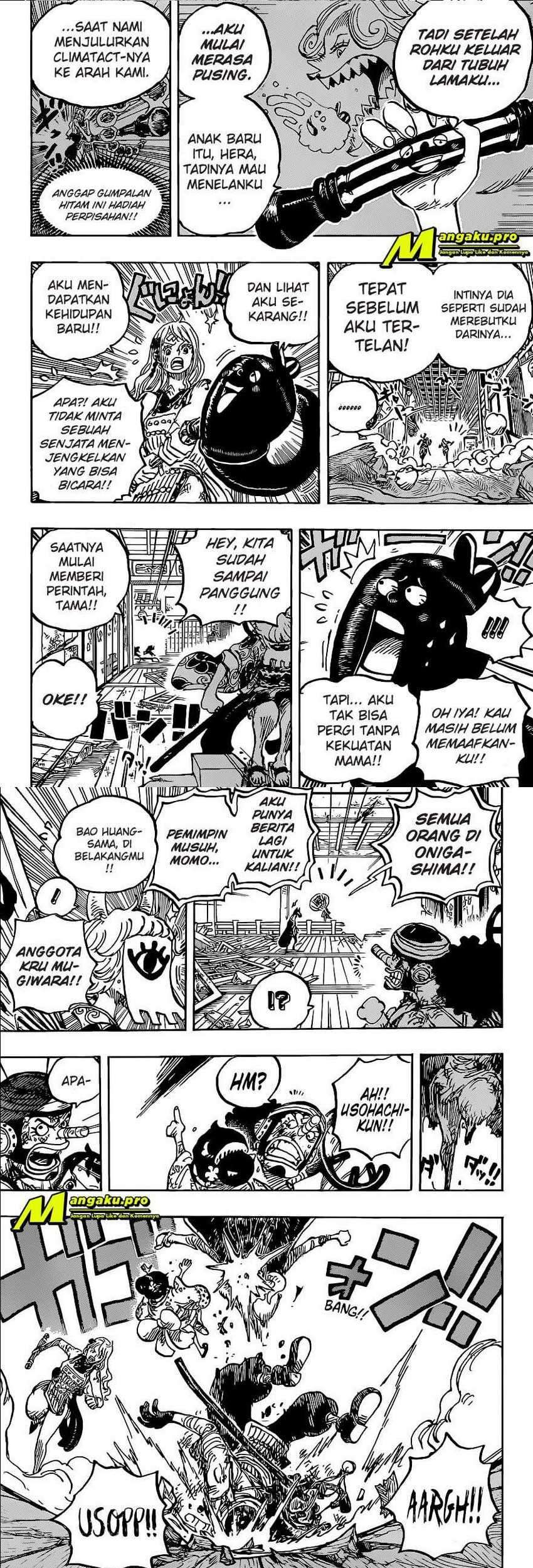 One Piece Chapter 1016 page 4