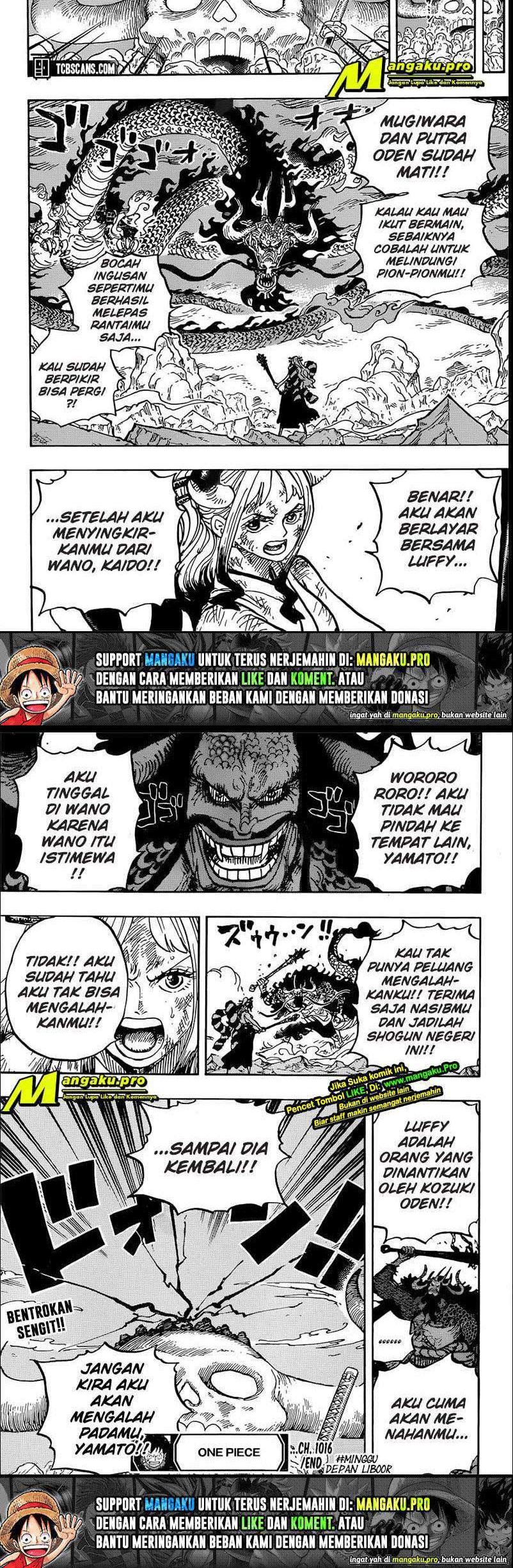 One Piece Chapter 1016 page 8