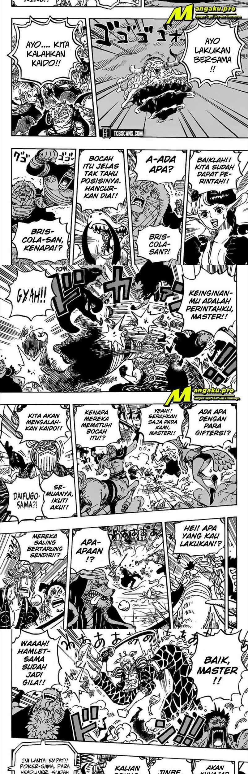 One Piece Chapter 1017 page 5