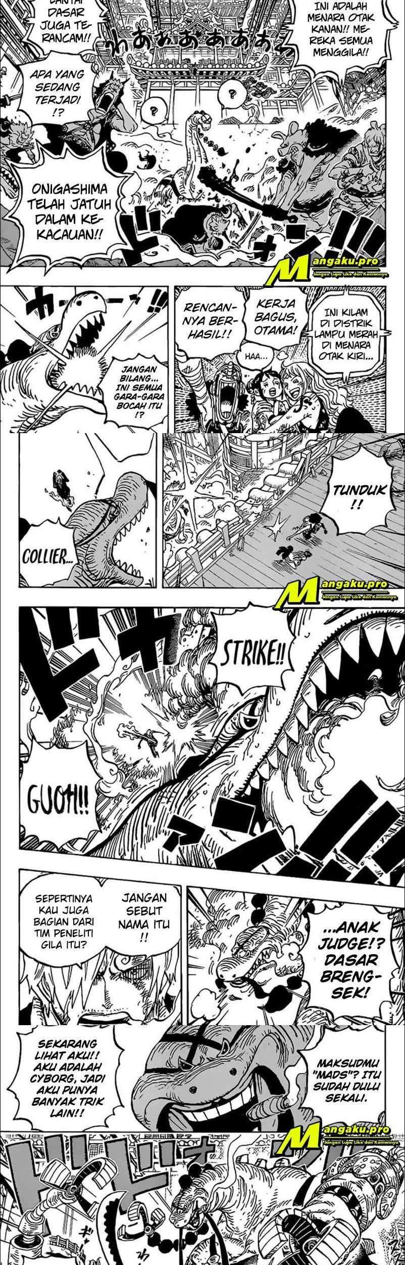 One Piece Chapter 1017 page 7