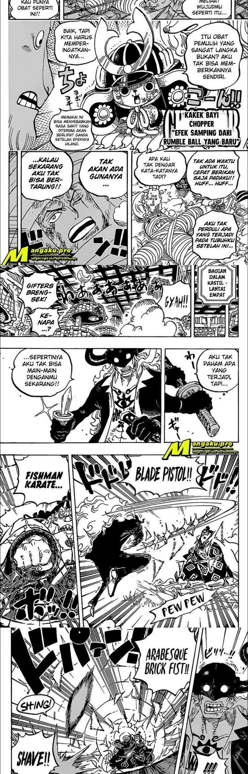 One Piece Chapter 1017 page 9
