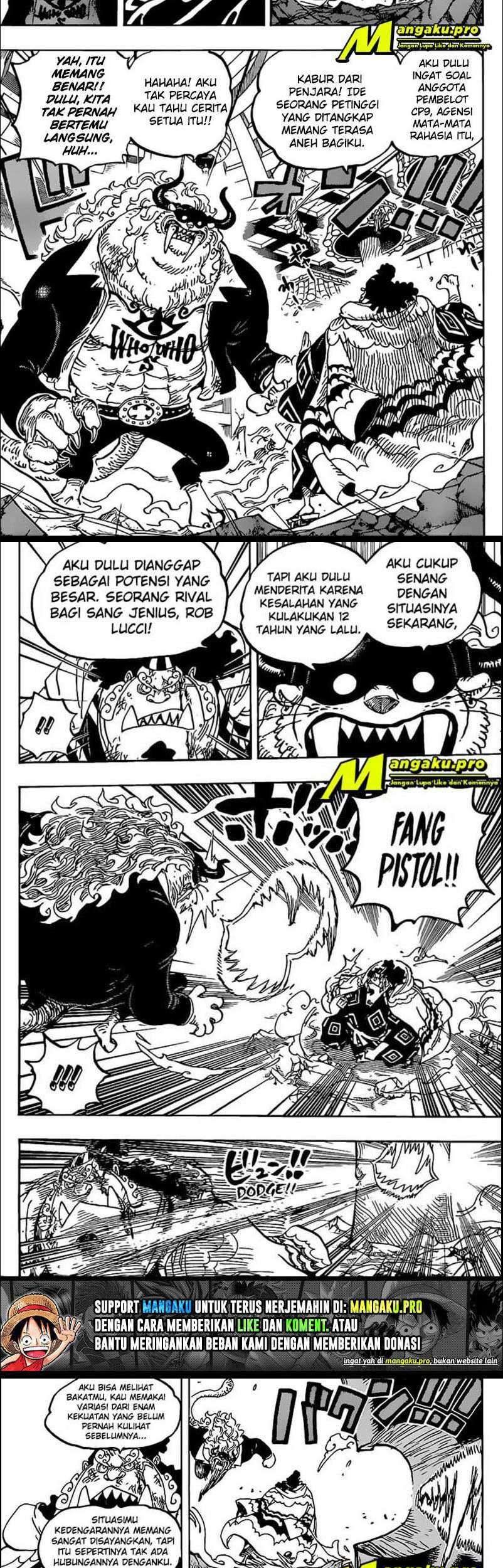 One Piece Chapter 1017 page 11