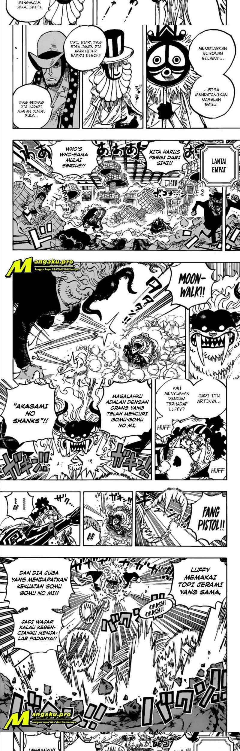 One Piece Chapter 1018 page 3