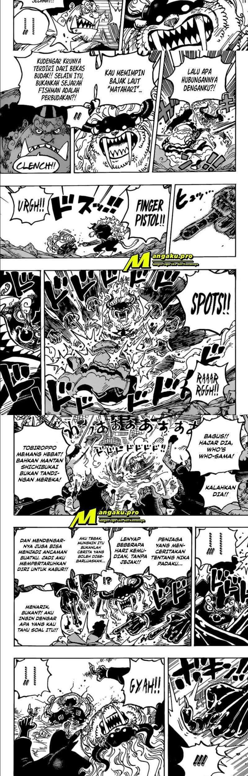 One Piece Chapter 1018 page 7