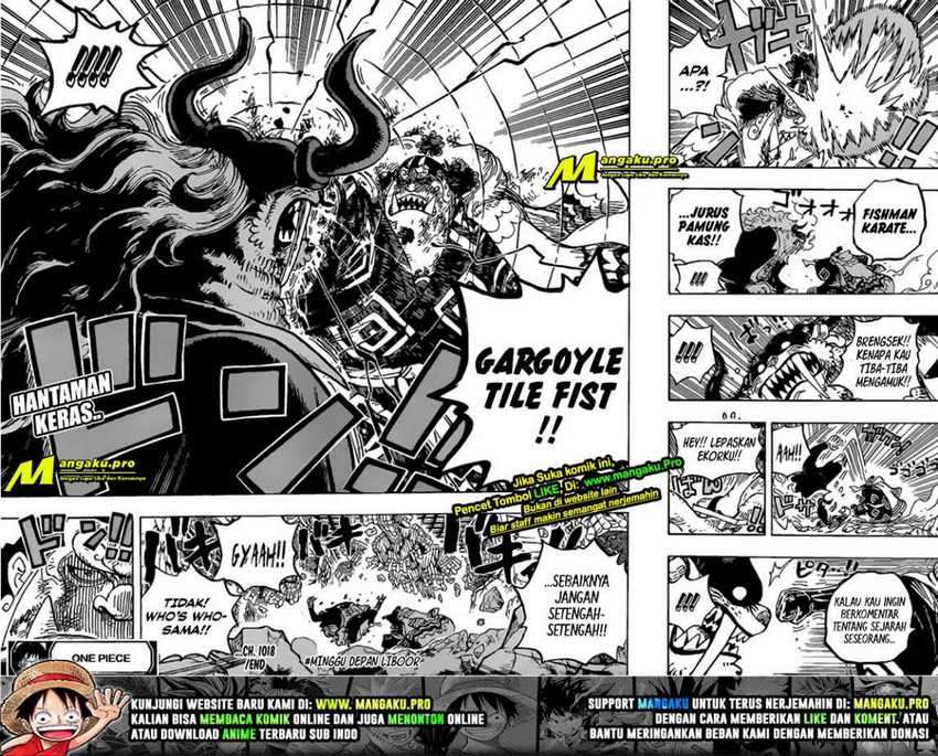 One Piece Chapter 1018 page 9