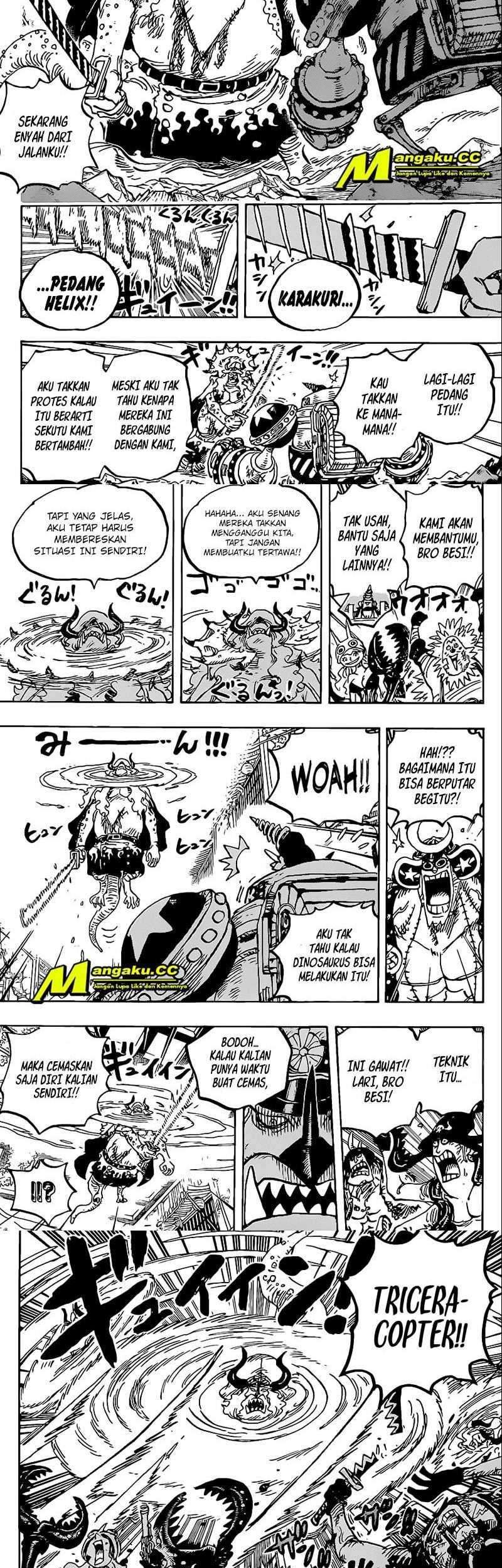 One Piece Chapter 1019 page 5