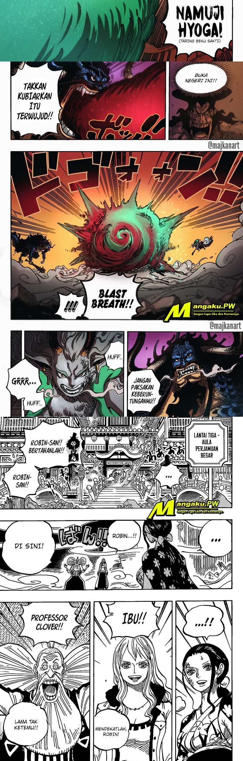 One Piece Chapter 1020 page 3