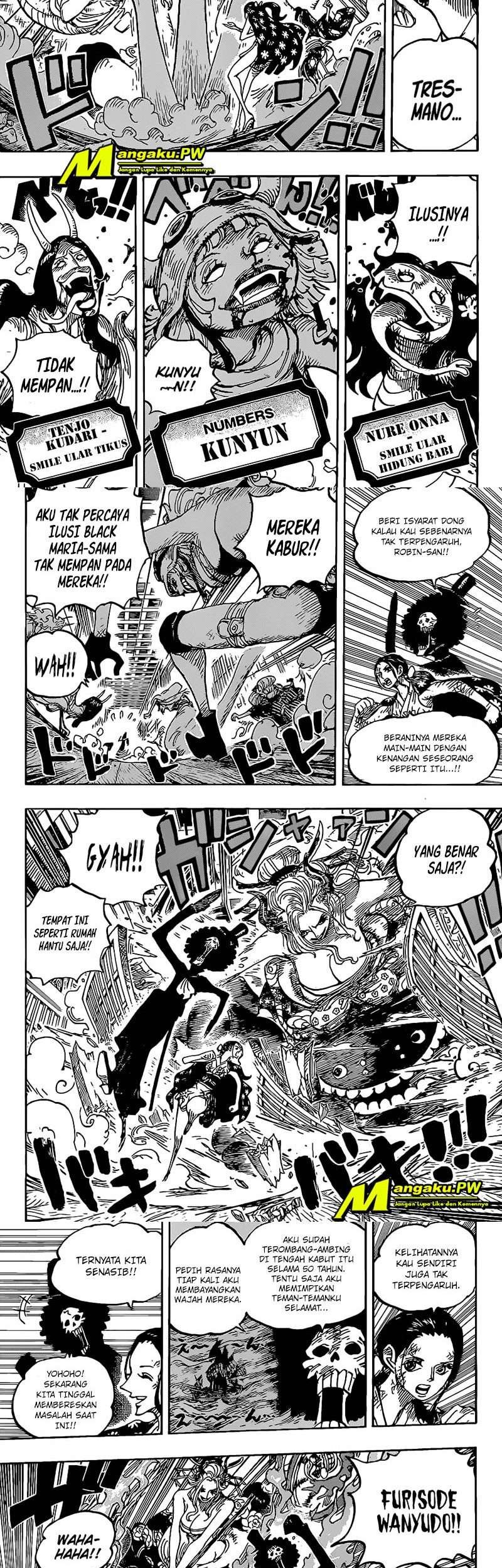 One Piece Chapter 1020 page 5