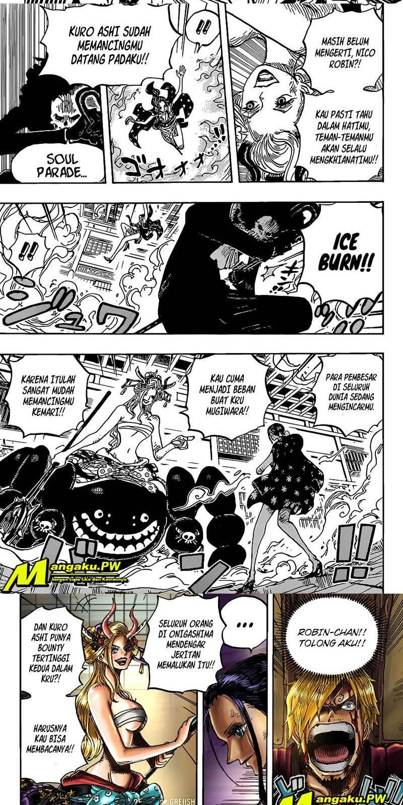 One Piece Chapter 1020 page 8