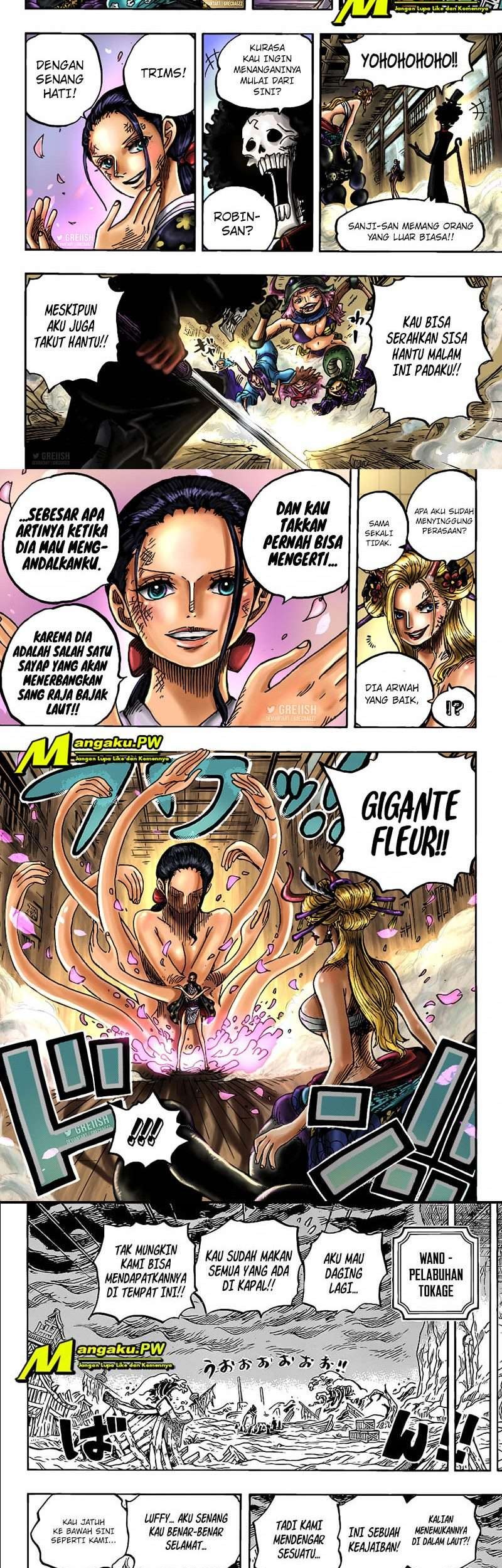 One Piece Chapter 1020 page 9
