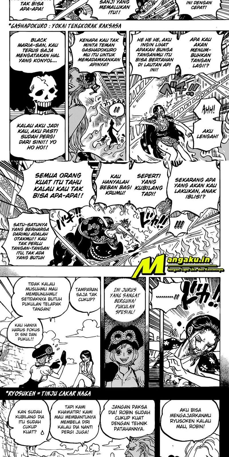 One Piece Chapter 1021 page 6