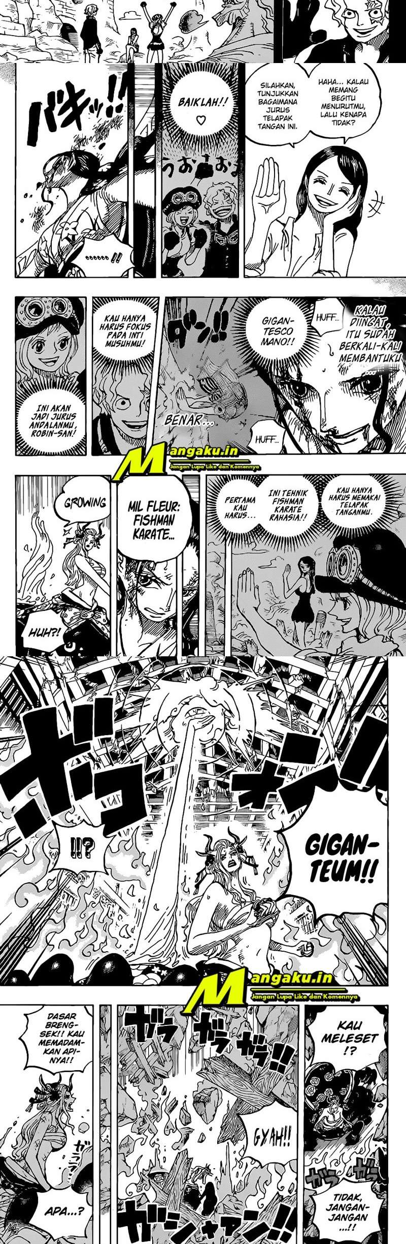 One Piece Chapter 1021 page 7