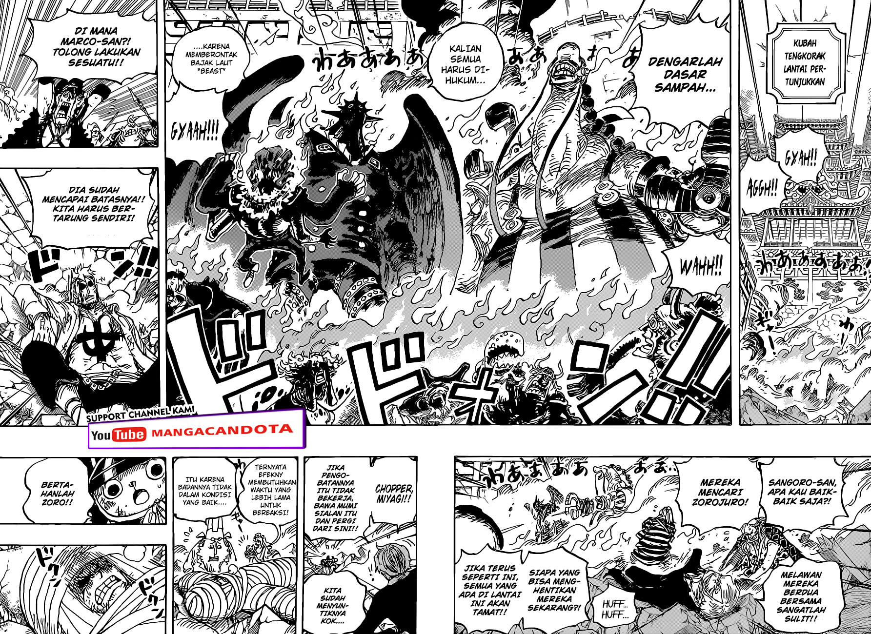 One Piece Chapter 1022 page 10